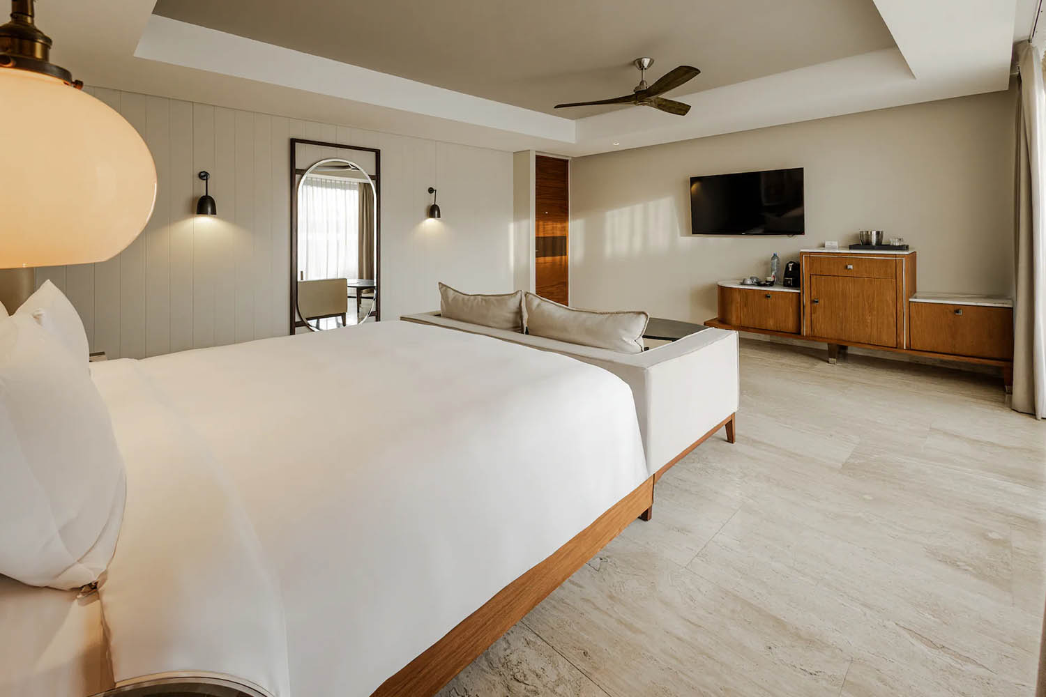 1 King Bed Partial Ocean View, Beach House LuxuriaVacations