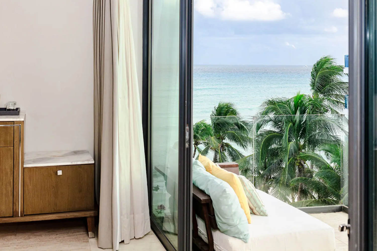 1 King Bed Partial Ocean View, Beach House LuxuriaVacations