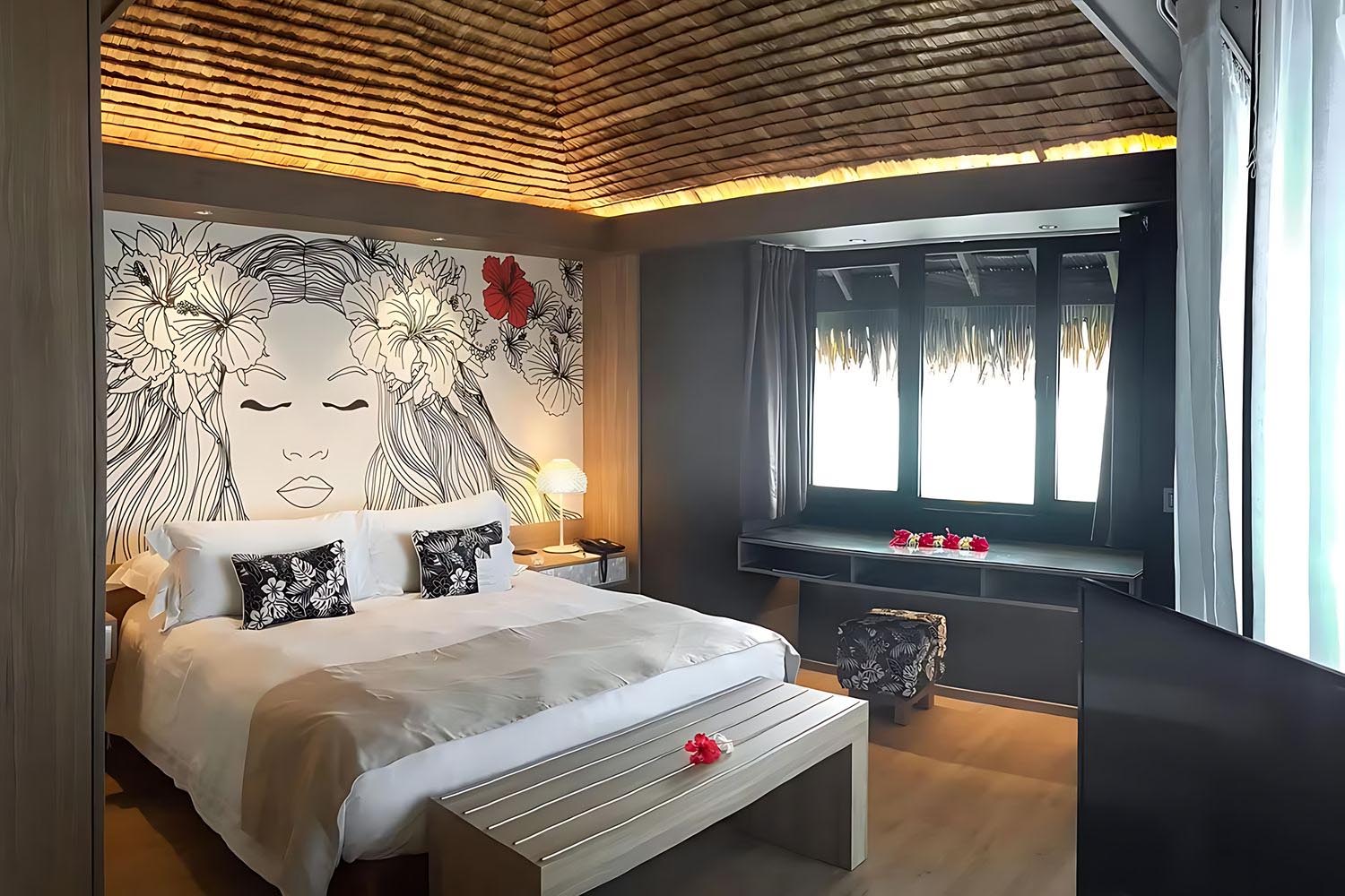 1 King Overwater Bungalow Ocean View LuxuriaVacations