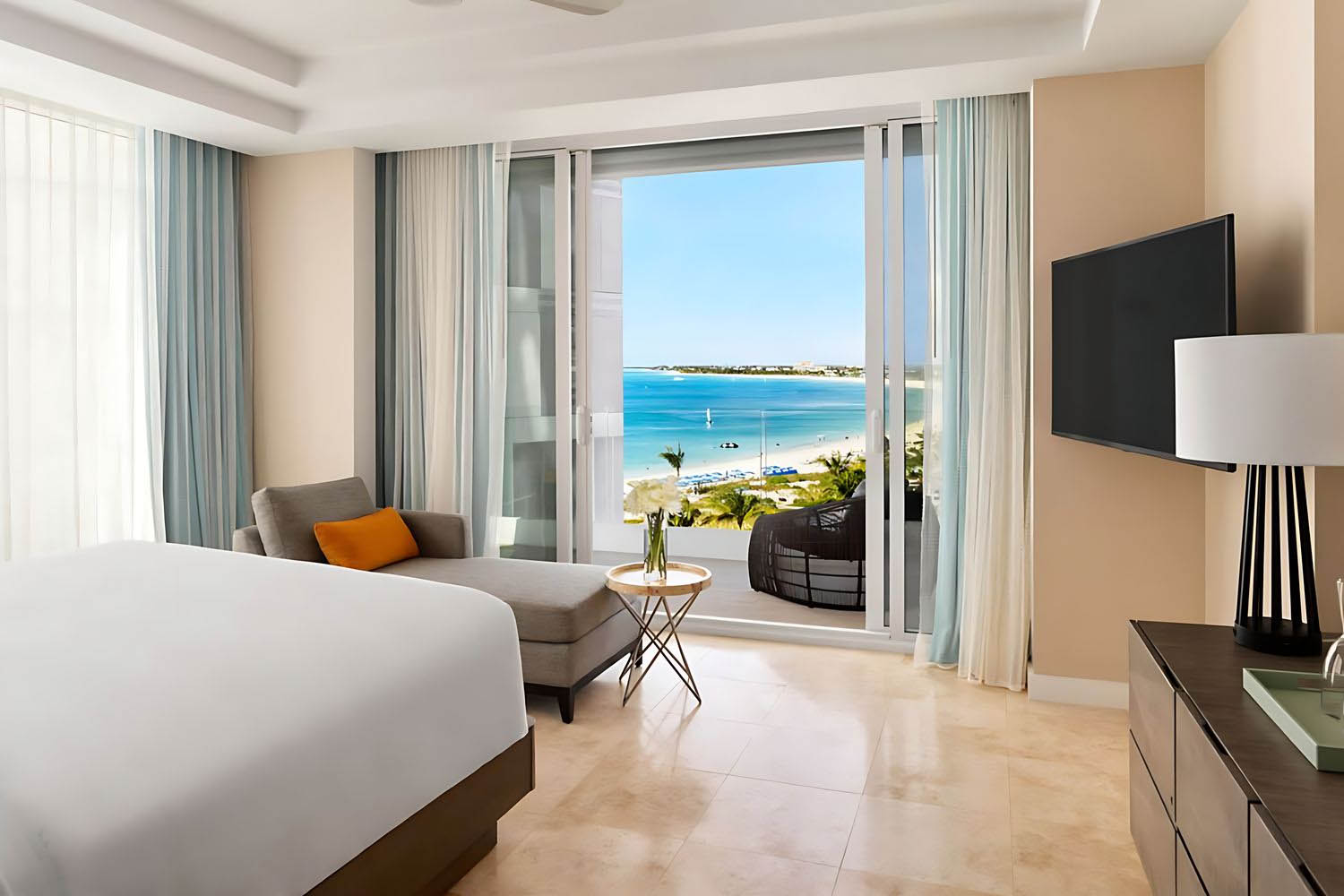 2 Bedroom Residence Bedroom 1: 1 King, Bedroom 2: 2 Queen, Ocean view- LuxuriaVacations