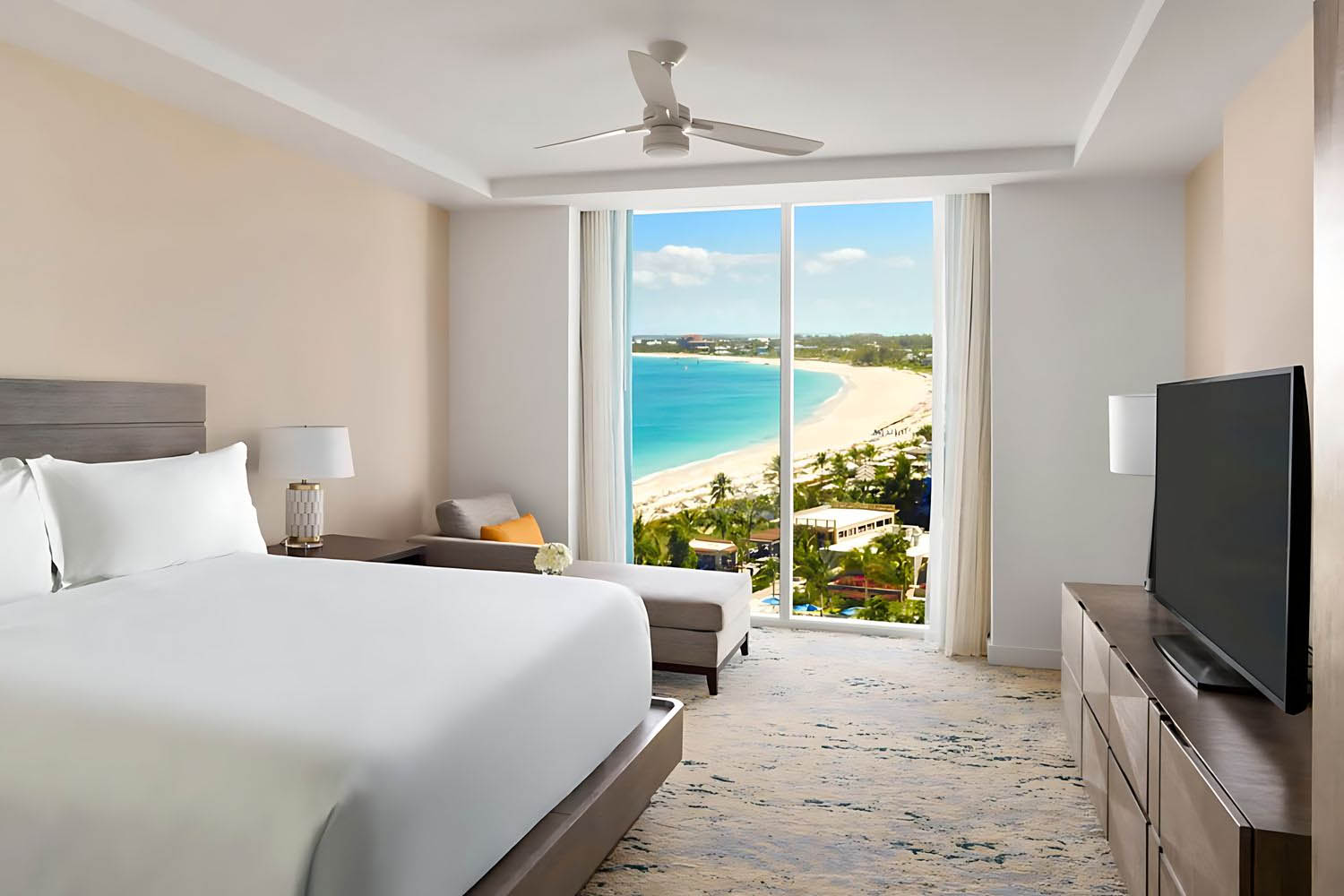 2 Bedroom Residence Bedroom 1: 1 King, Bedroom 2: 2 Queen, Ocean view- LuxuriaVacations