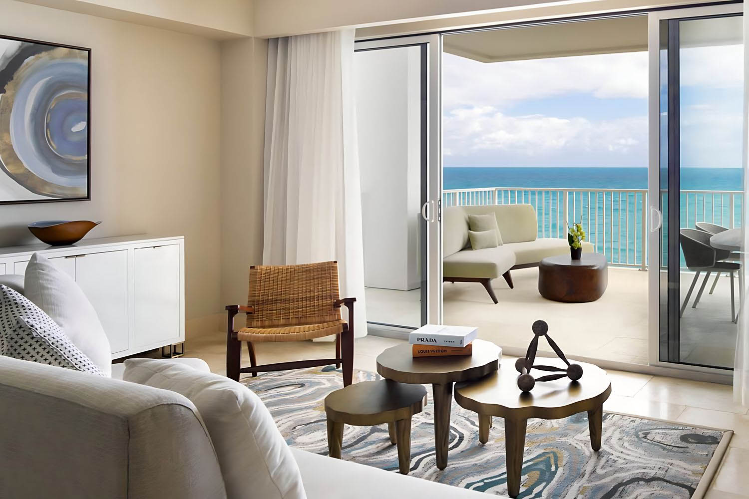 2 Bedroom Residence Bedroom 1: 1 King, Bedroom 2: 2 Queen, Oceanfront, Jobson's Cove, Balcony LuxuriaVacations