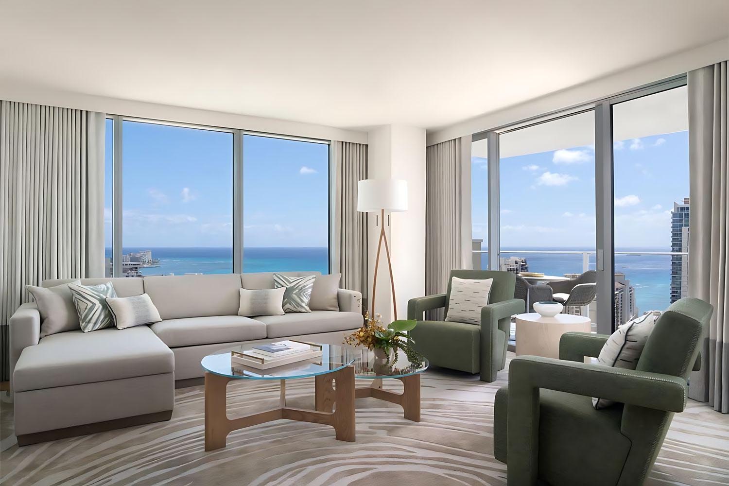 3-Bedroom Grand Ocean Suite, Ocean view LuxuriaVacations