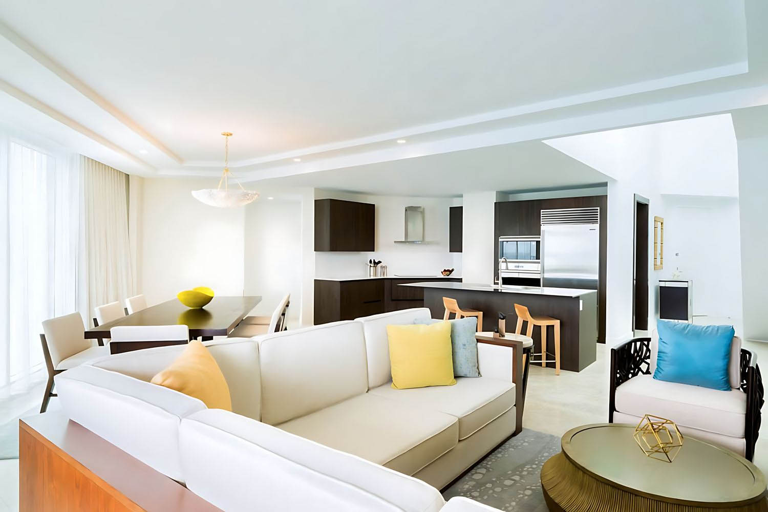 3 Bedroom Penthouse, Bedroom 1: 1 King, Bedroom 2: 1 King, Bedroom 3: 2 Queen, Oceanfront LuxuriaVacations