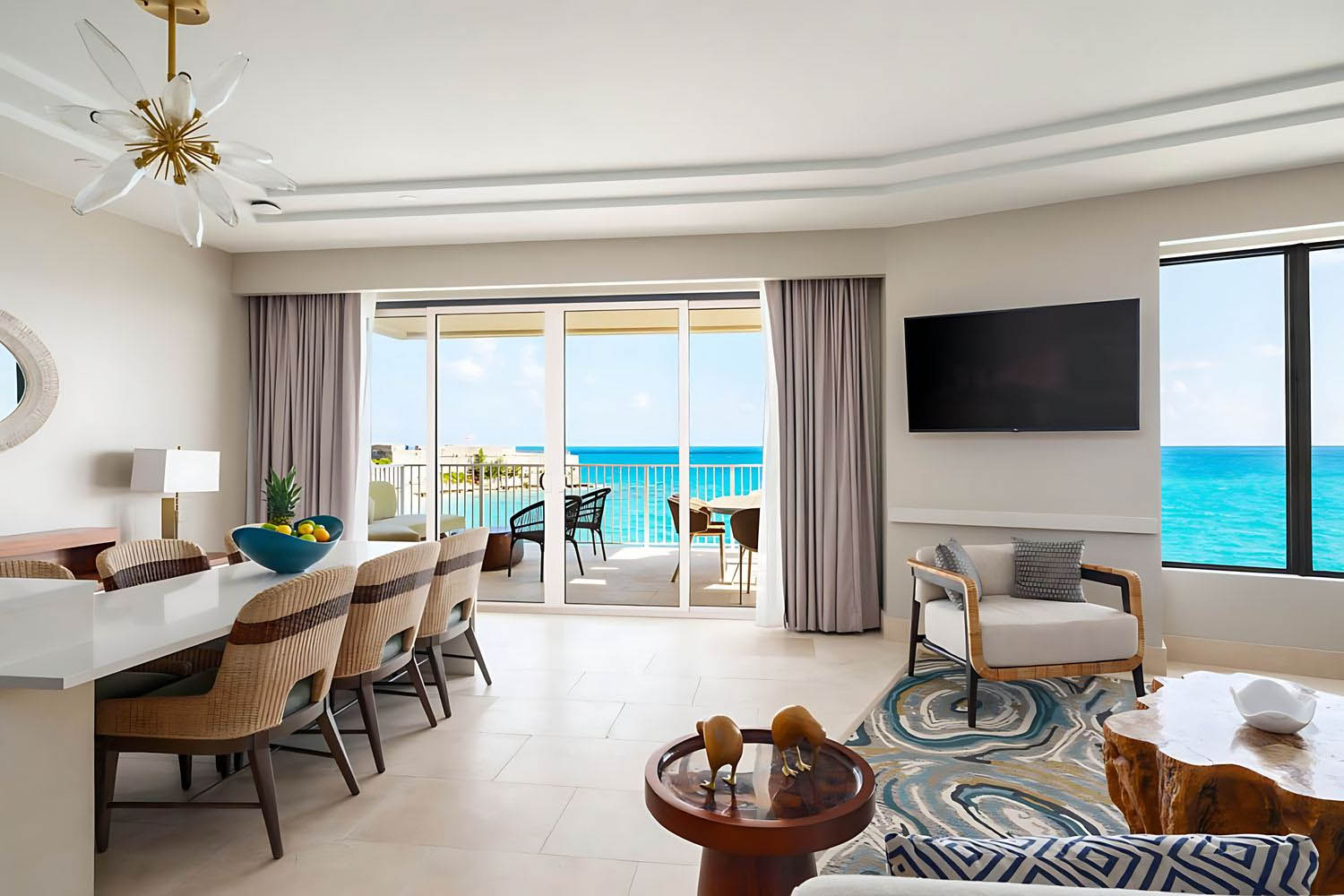 3 Bedroom Residence Bedroom 1: 1 King, Bedroom 2: 2 Queen, Bedroom 3: 1 King, Oceanfront LuxuriaVacations