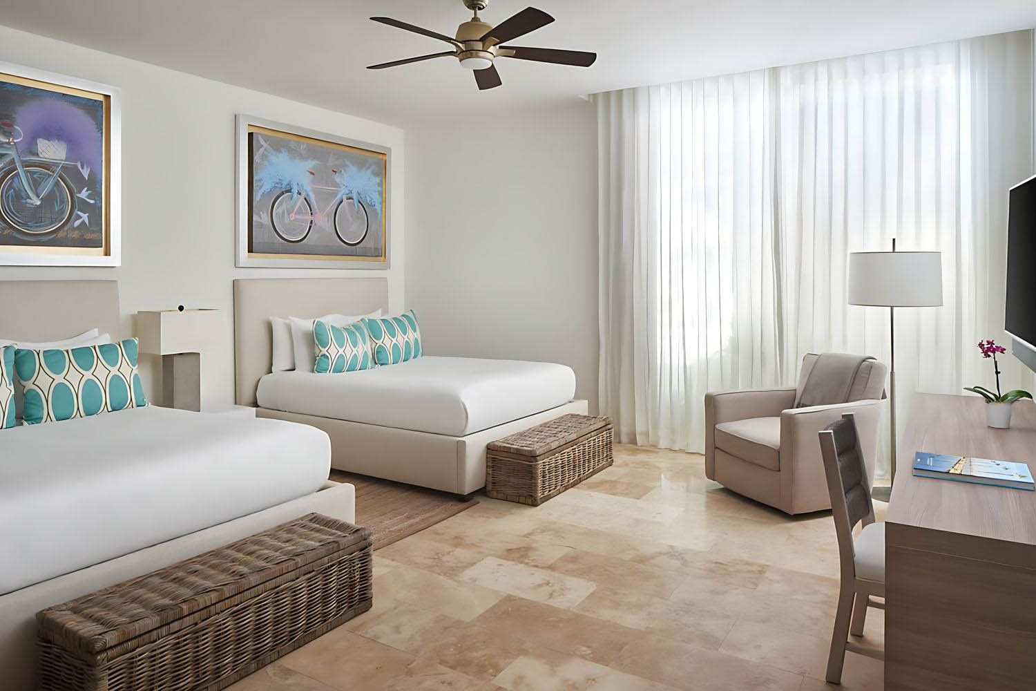 3 bedrooms on the ground floor 3 bedroom residence, sea view, ground floor apartment LuxuriaVacations