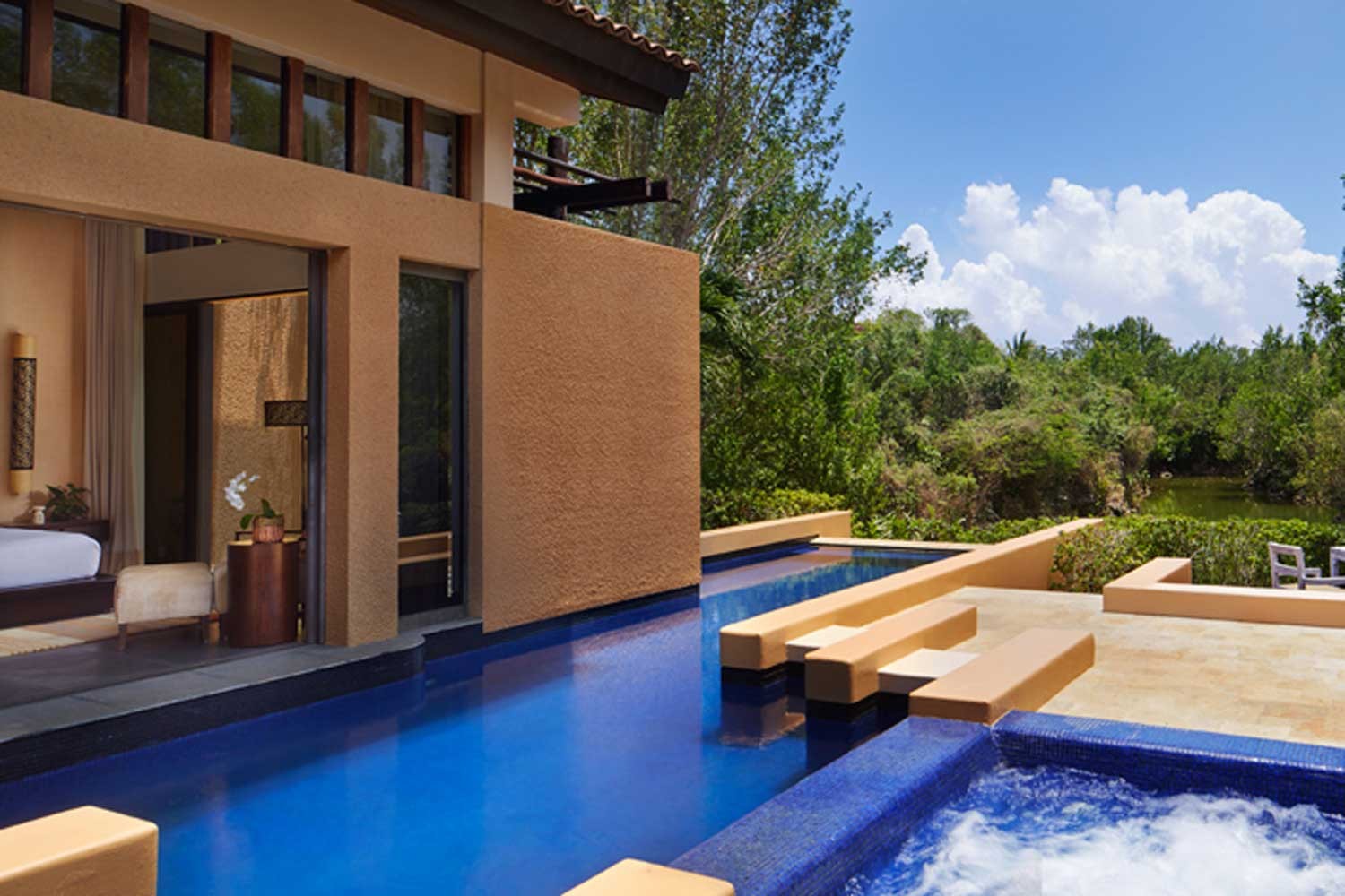 Serenity Two Bedroom Pool Villa LuxuriaVacations