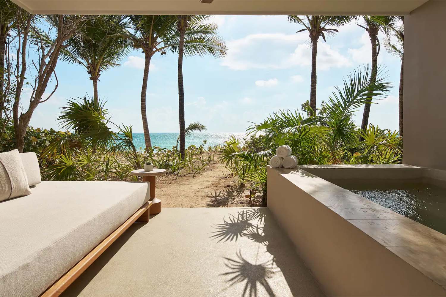 Beach Front Signature Studio (with Plunge Pool) LuxuriaVacations