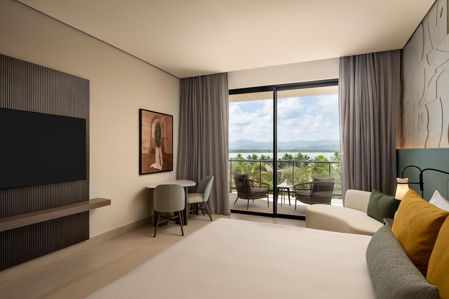 Beach View Room - 1 King Bed LuxuriaVacations