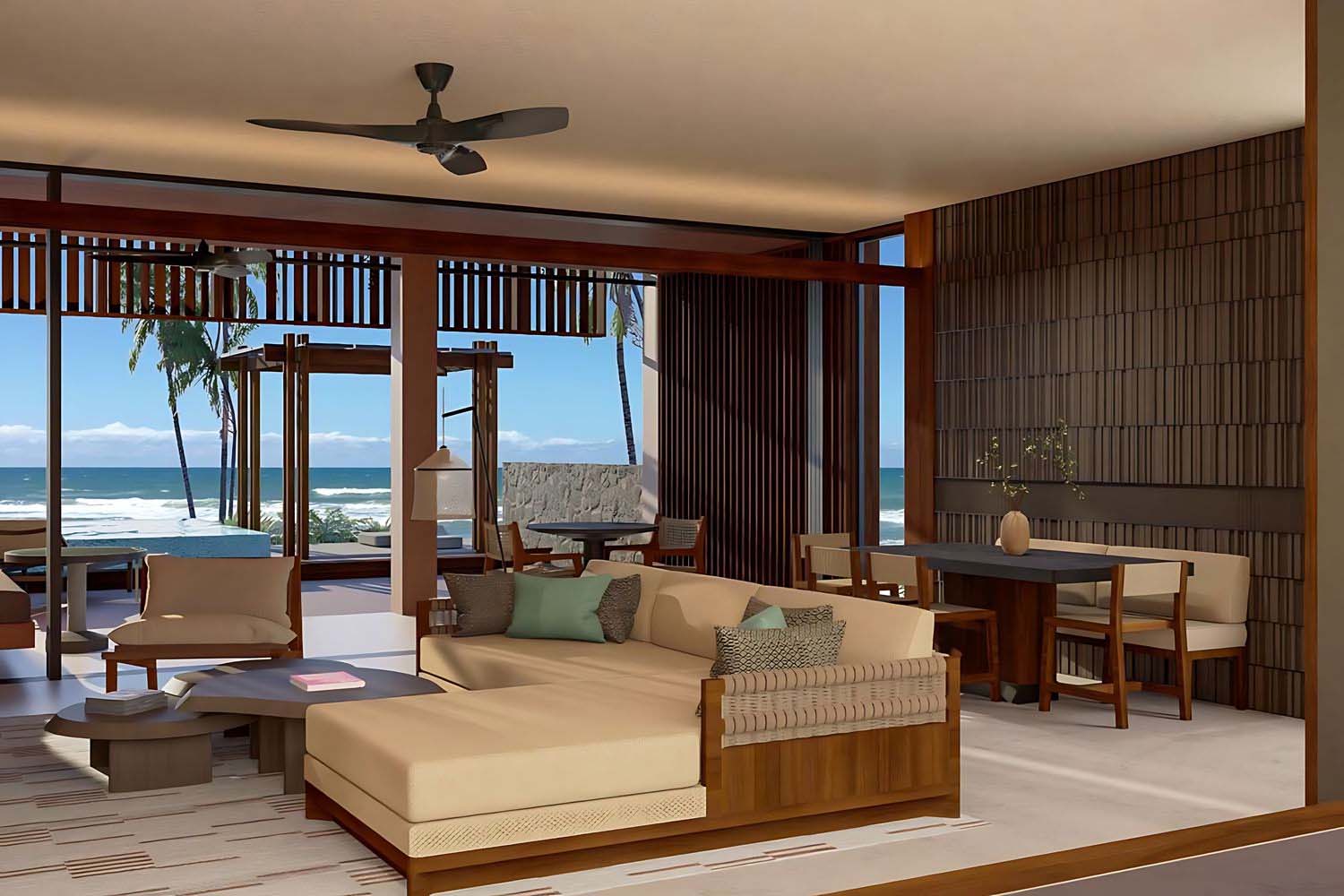 Beachfront Penthouse, 1 King, sofa bed LuxuriaVacations