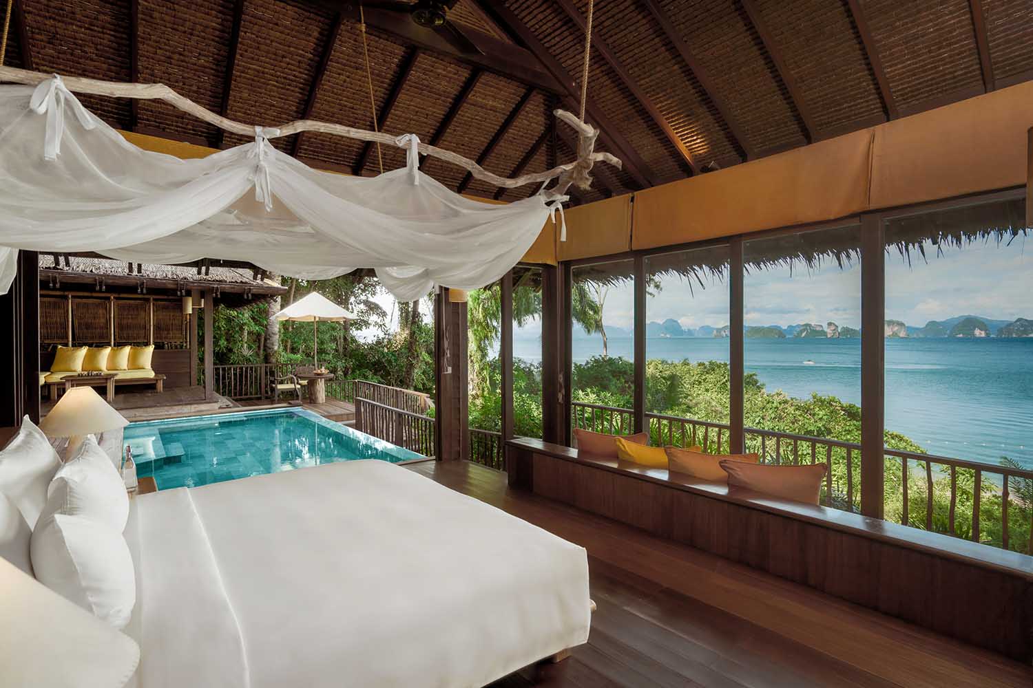 Beachfront Pool Villa LuxuriaVacations