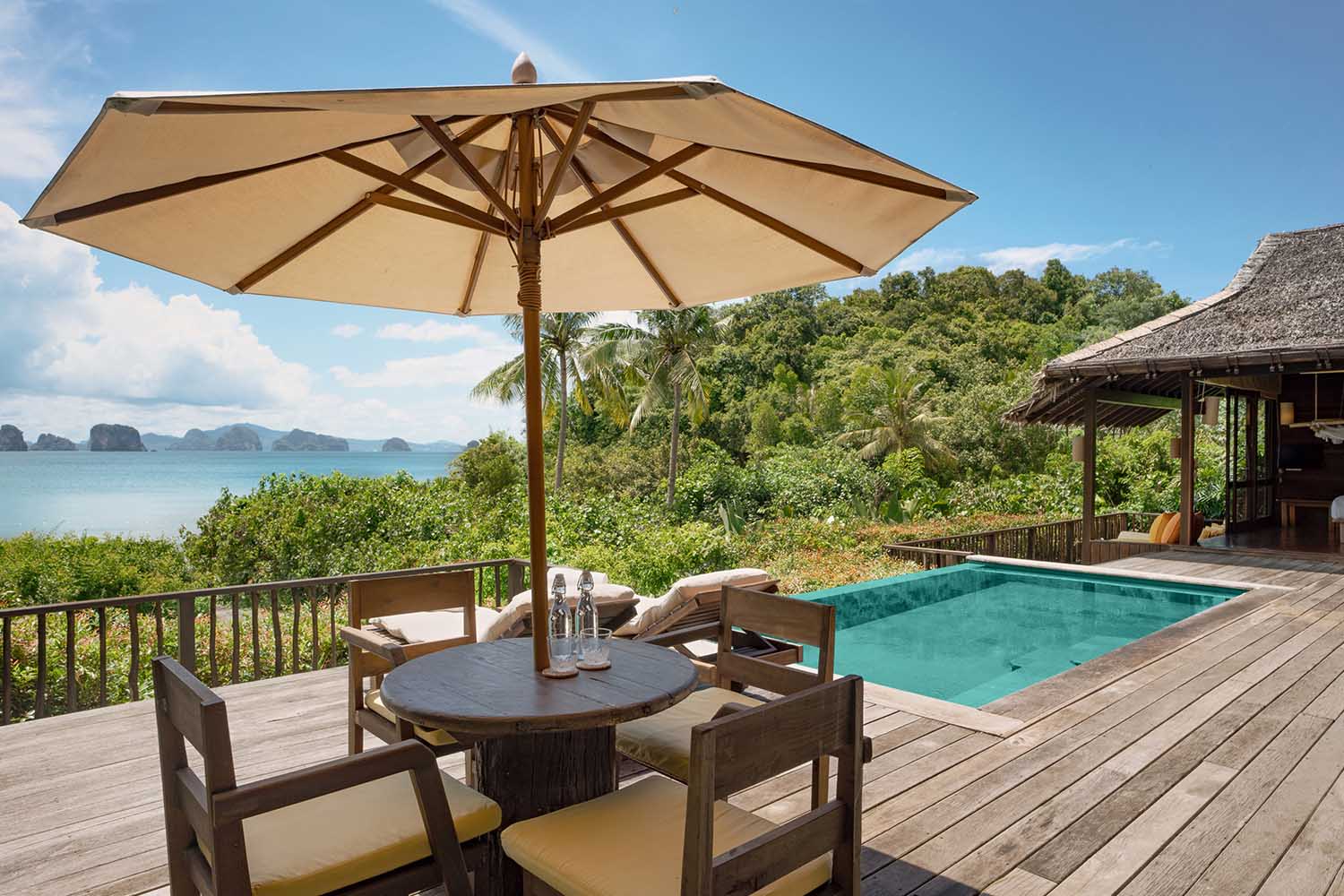 Beachfront Pool Villa Suite LuxuriaVacations