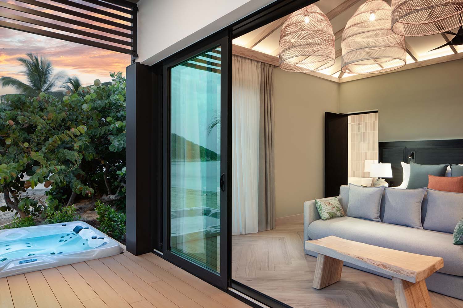 Beachfront Room with Outdoor Hot Tub LuxuriaVacations