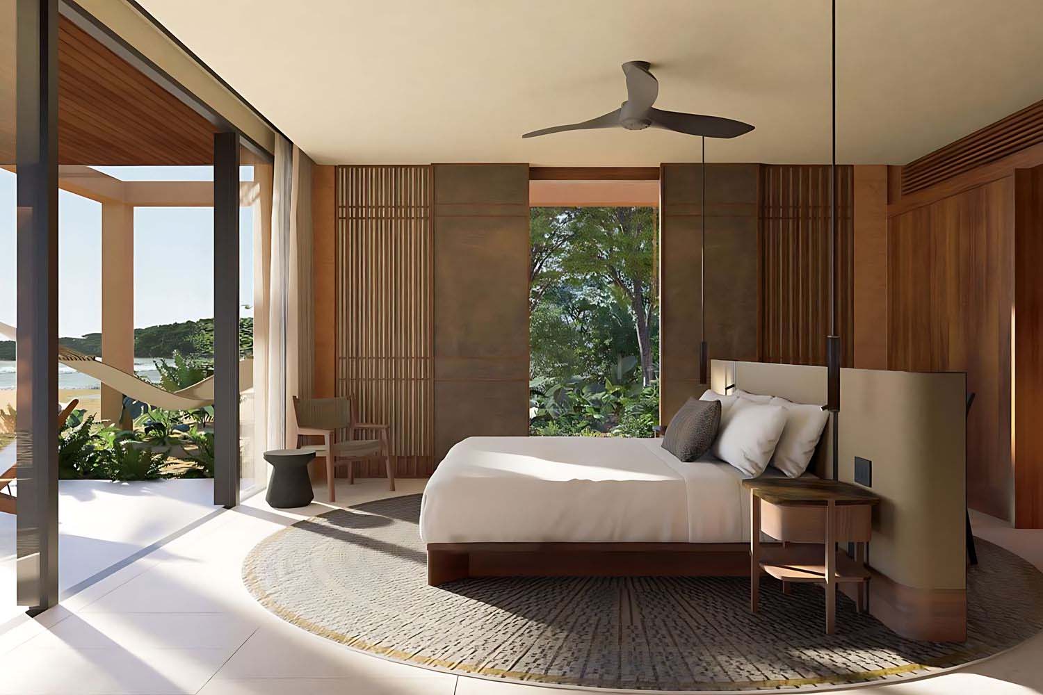 Beachfront Villa, 1 King, sofa bed LuxuriaVacations