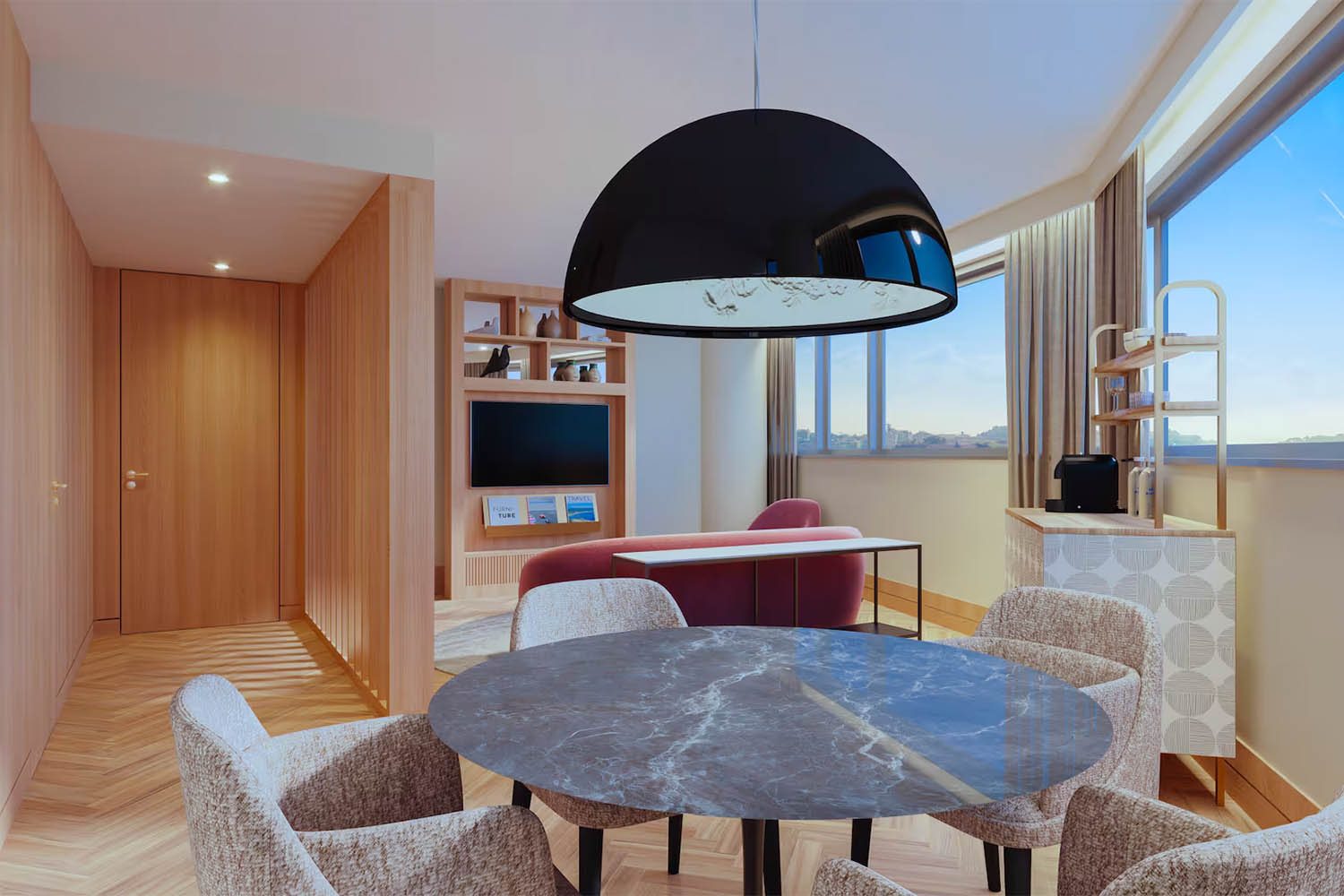 Beyond ME+ Suite Panoramic View LuxuriaVacations