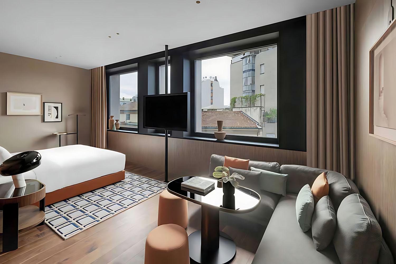 Brera Suite, 1 King, City view, Balcony LuxuriaVacations