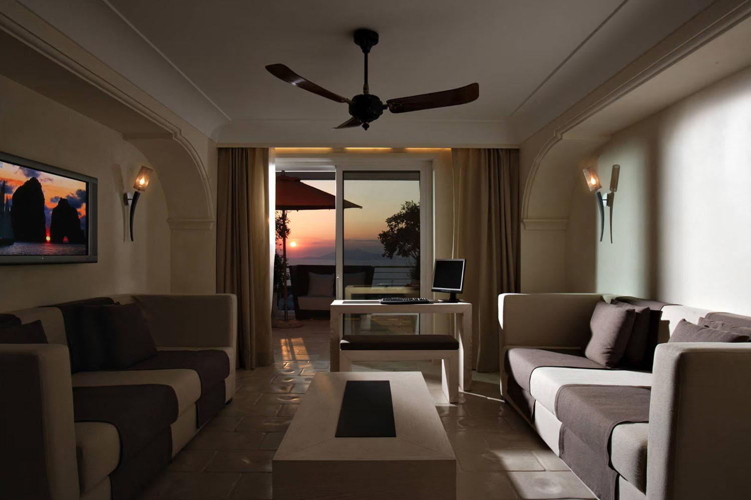 Callas Suite Sea Side with Plunge Pool LuxuriaVacations