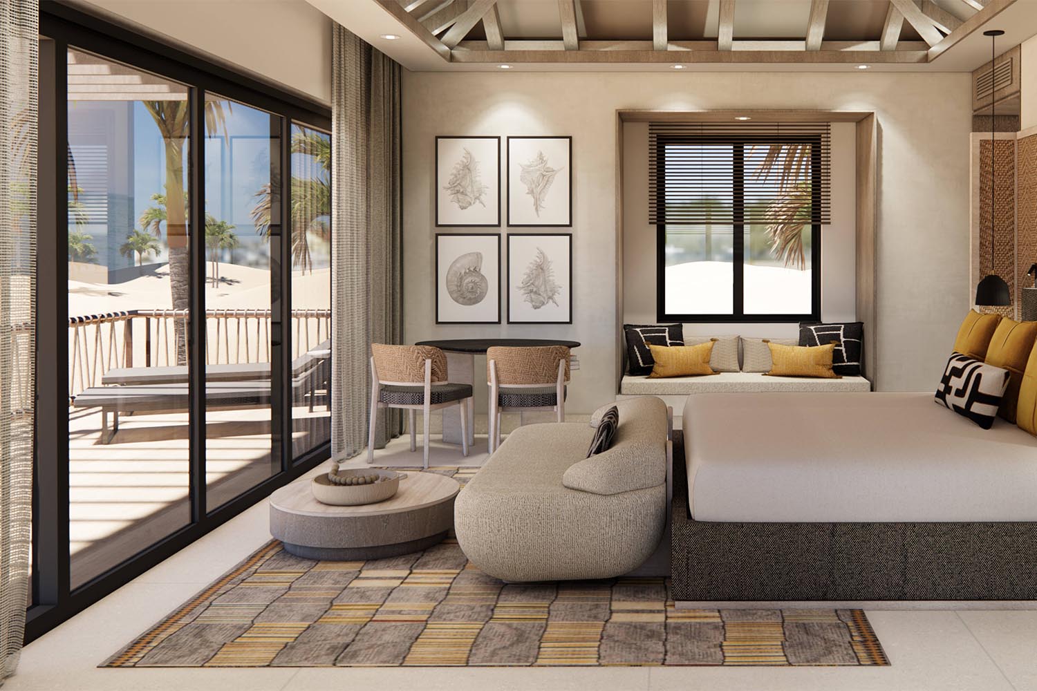 Club Azure Oceanfrt Bungalow Studio Ste- King LuxuriaVacations