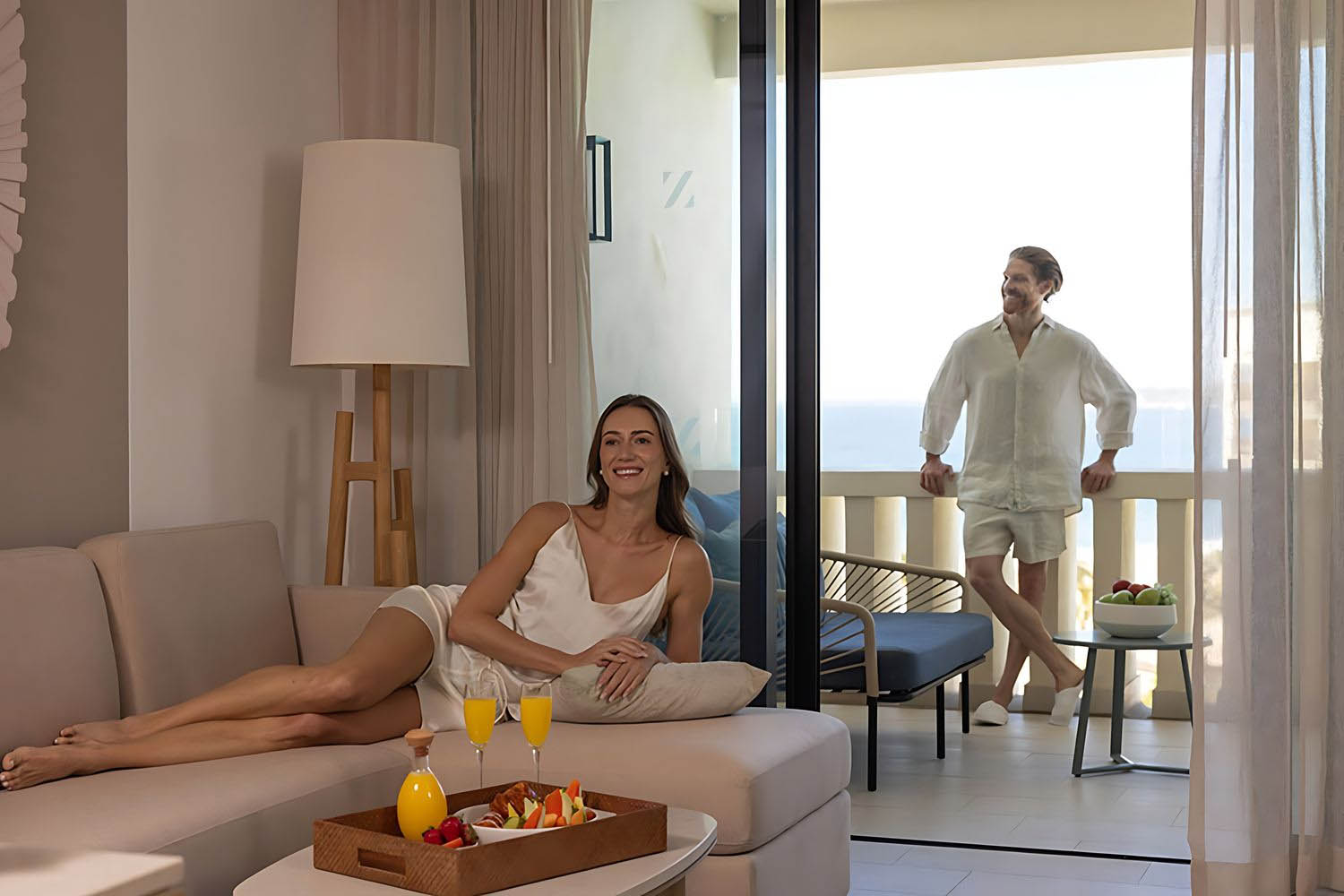 Club Deluxe Ocean View One Bedroom Master Suite LuxuriaVacations