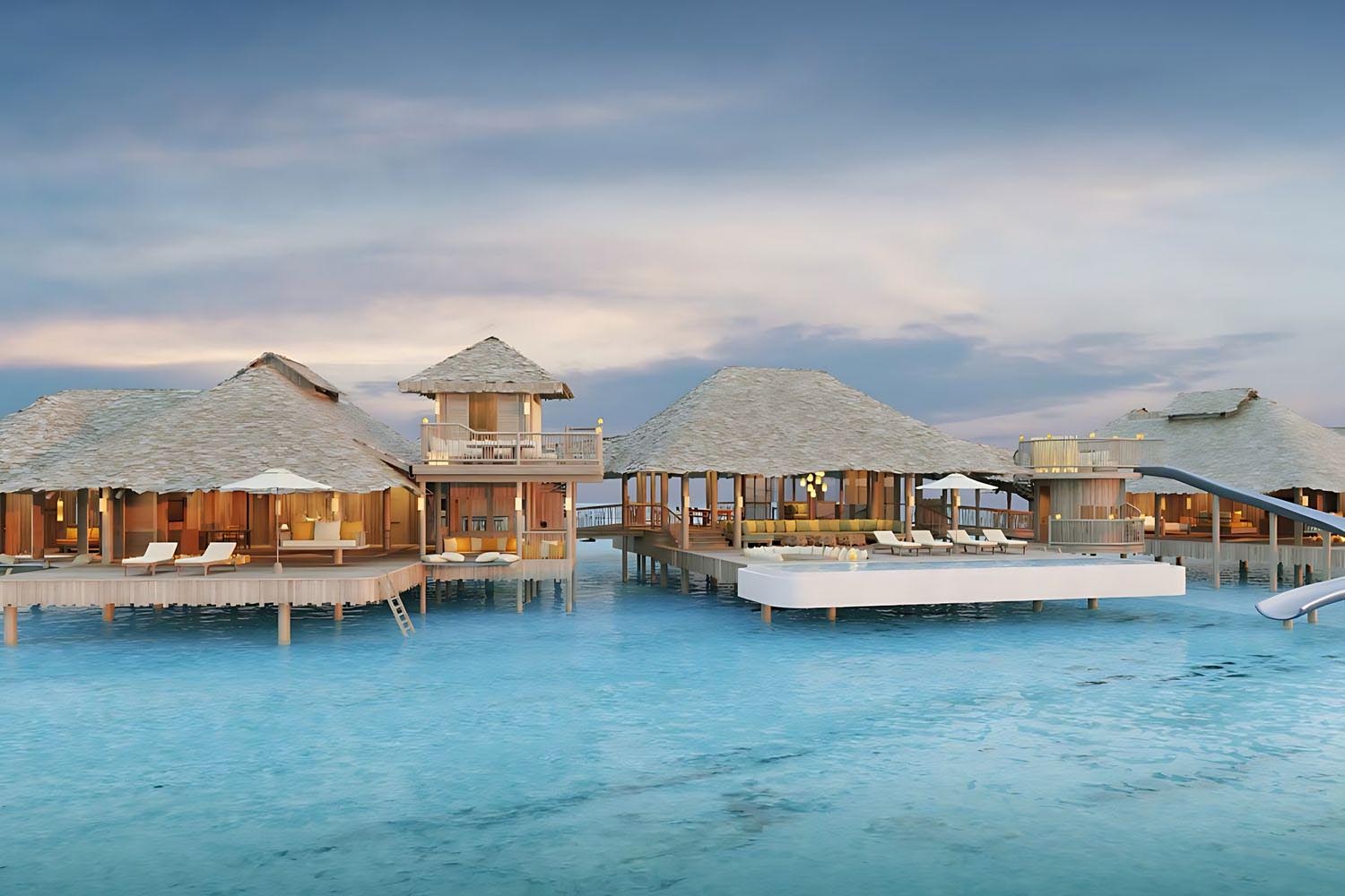 Two Bedroom Overwater Sea Loft LuxuriaVacations