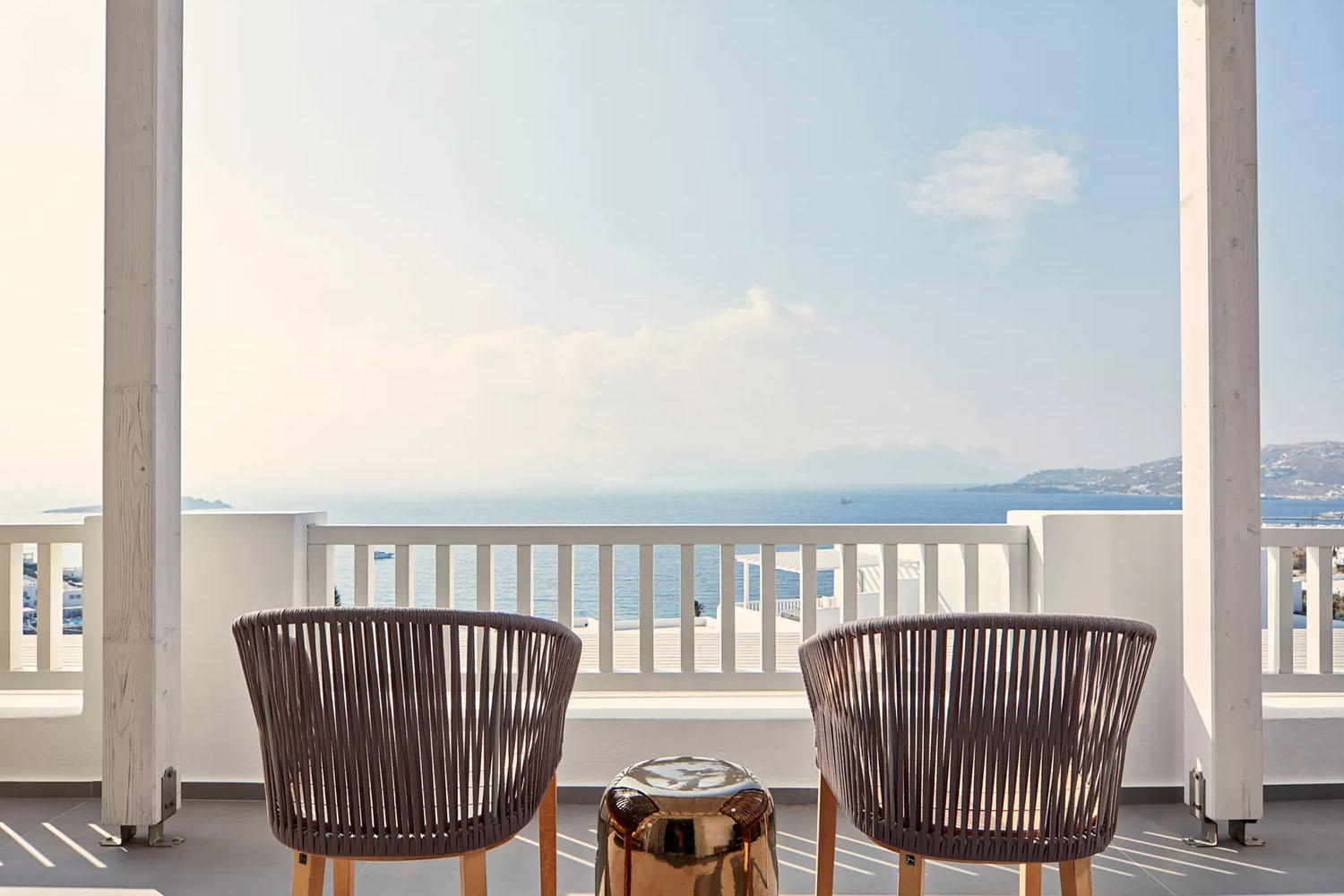 DELOS PREMIUM Junior Suite Sea View with Private Pool & Outdoor Jacuzzi LuxuriaVacations