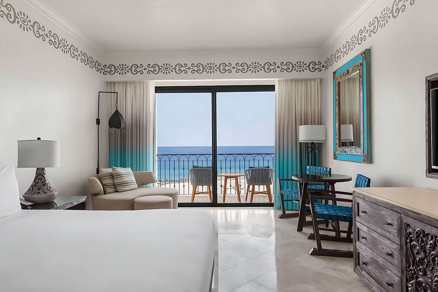 Deluxe 1 King Bed Oceanfront Balcony LuxuriaVacations