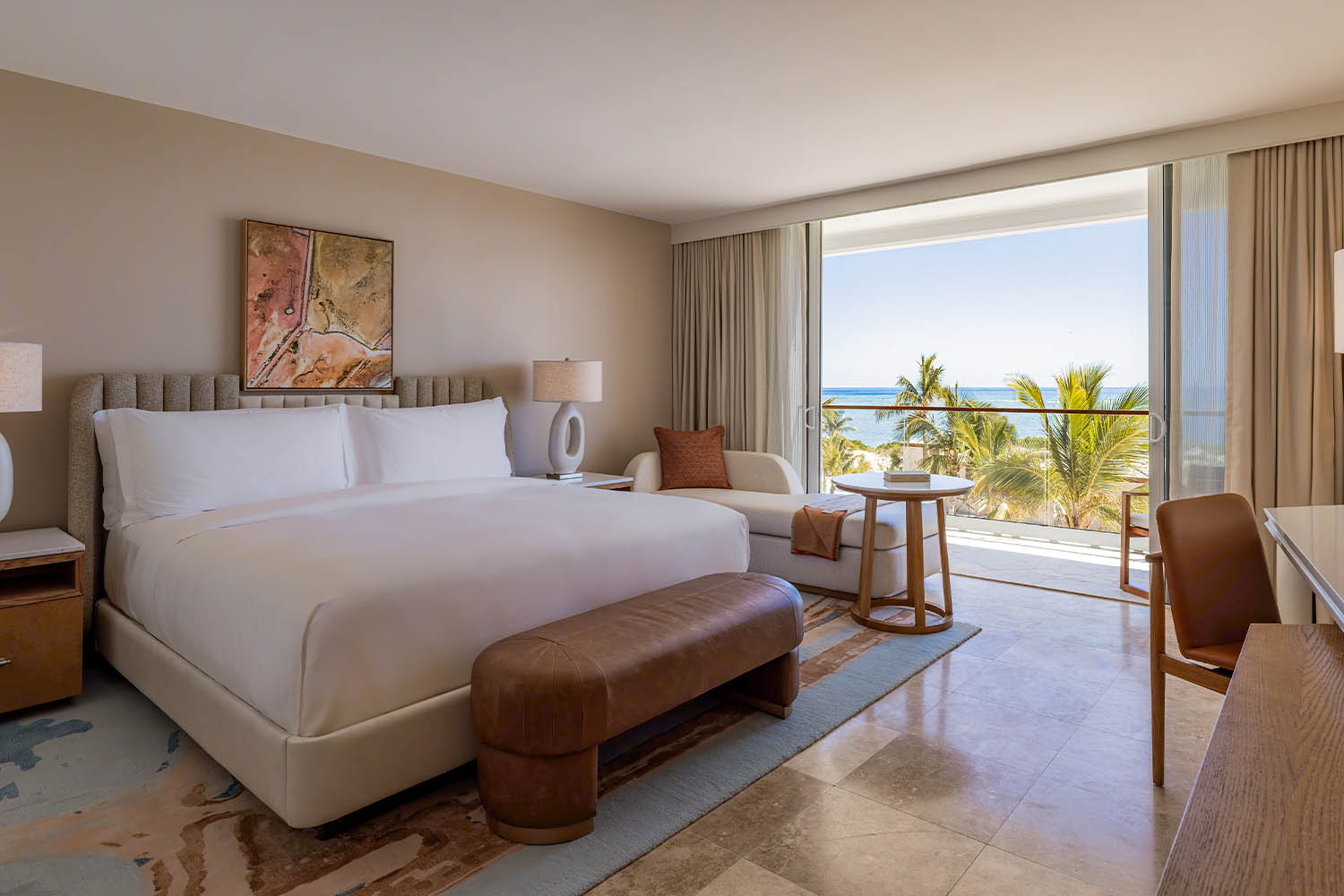 Deluxe Guest room, 1 King, Ocean View LuxuriaVacations