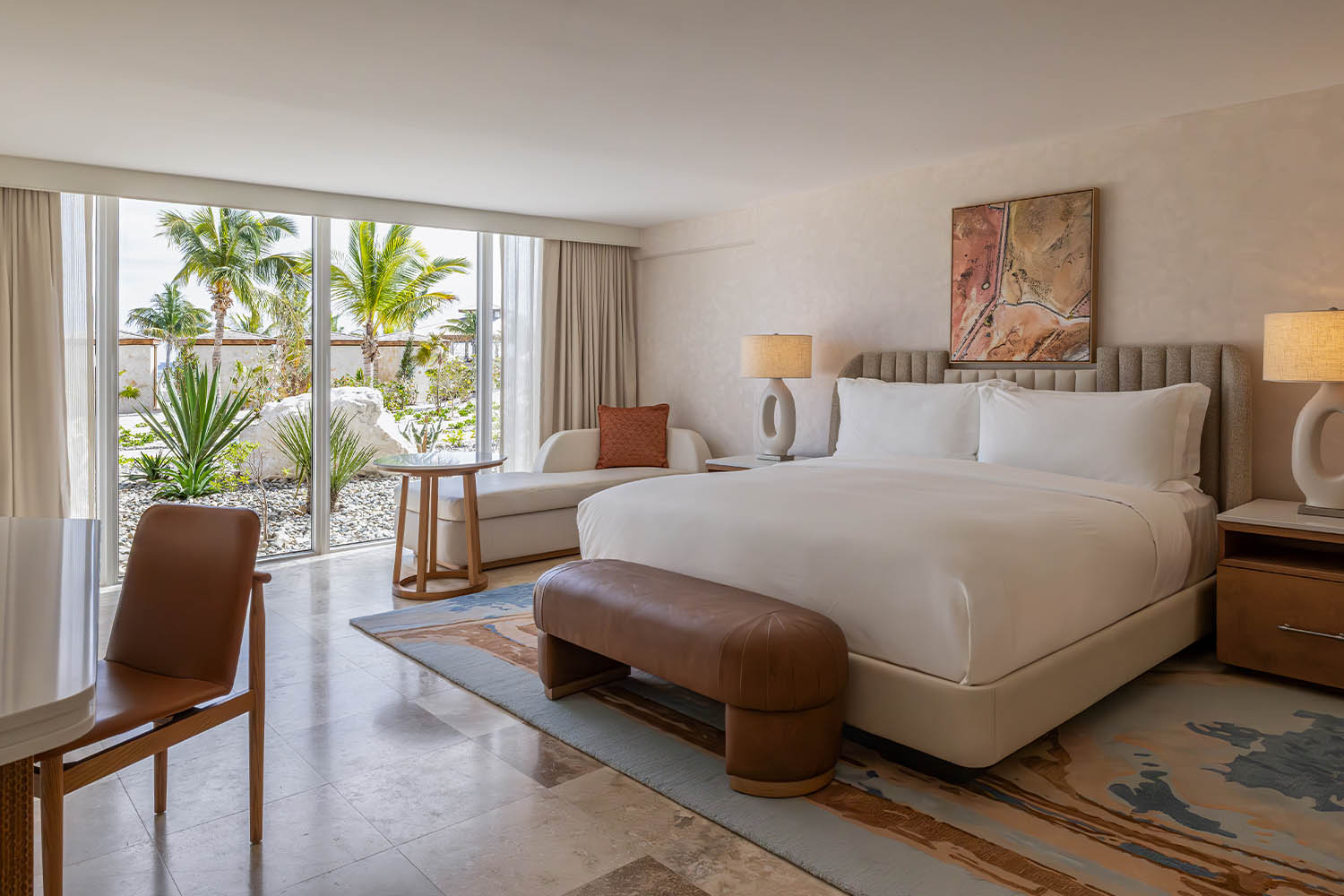 Deluxe Guest room, 1 King, Ocean View LuxuriaVacations