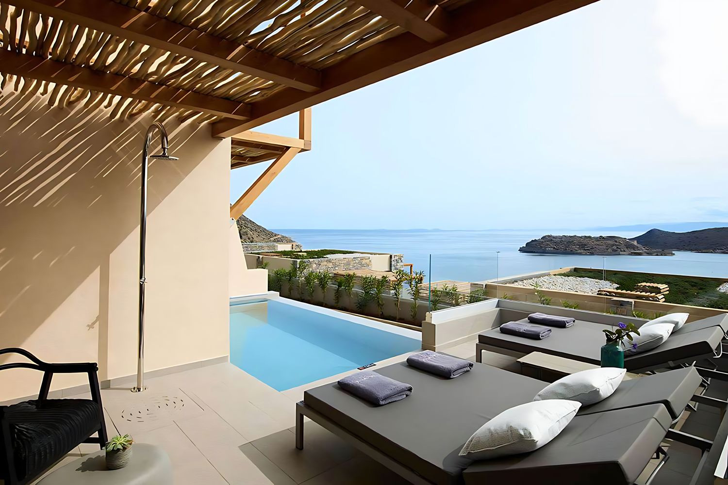 Duplex Two Bedroom Suite with Private Pool - Sea View LuxuriaVacations