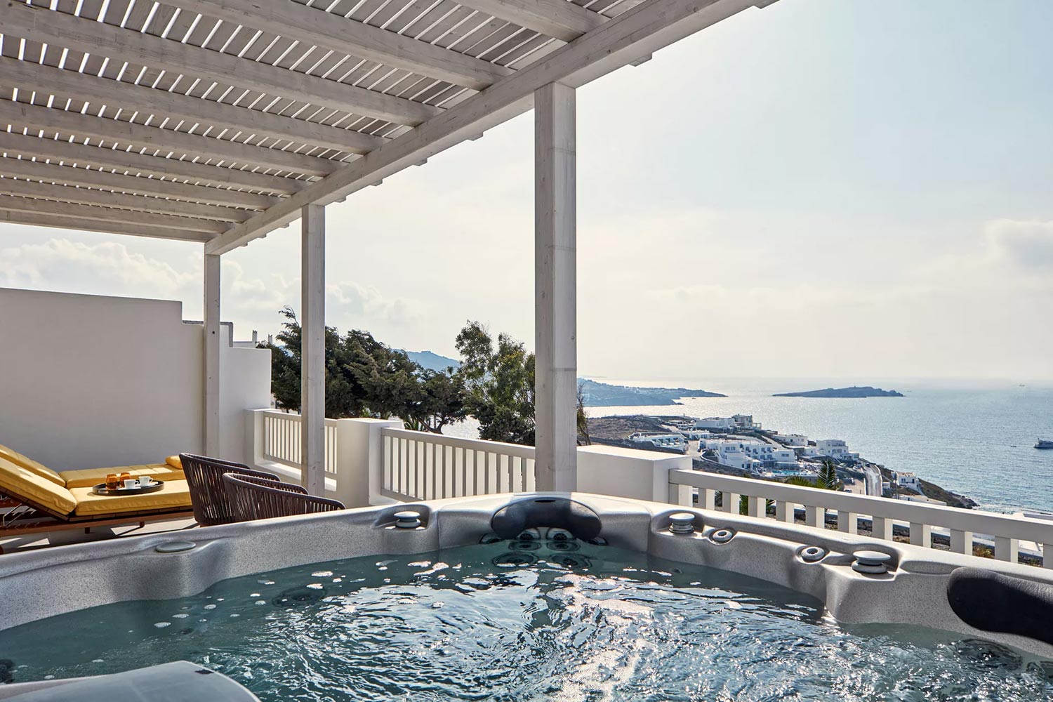 EMAR Junior Suite with Sea View & Outdoor Jacuzzi LuxuriaVacations