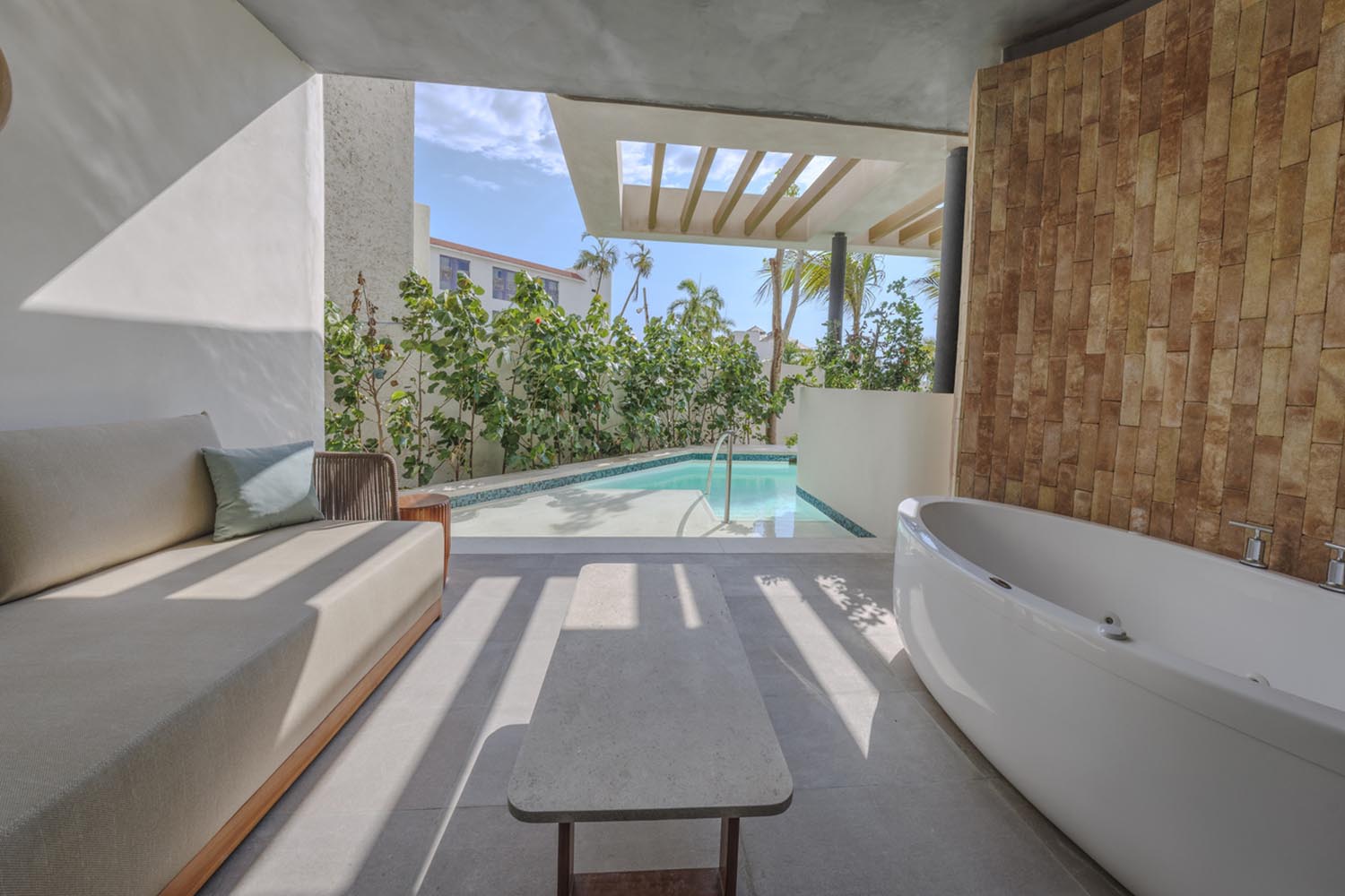 Estancia Suite Two bedroom Ocean Front LuxuriaVacations