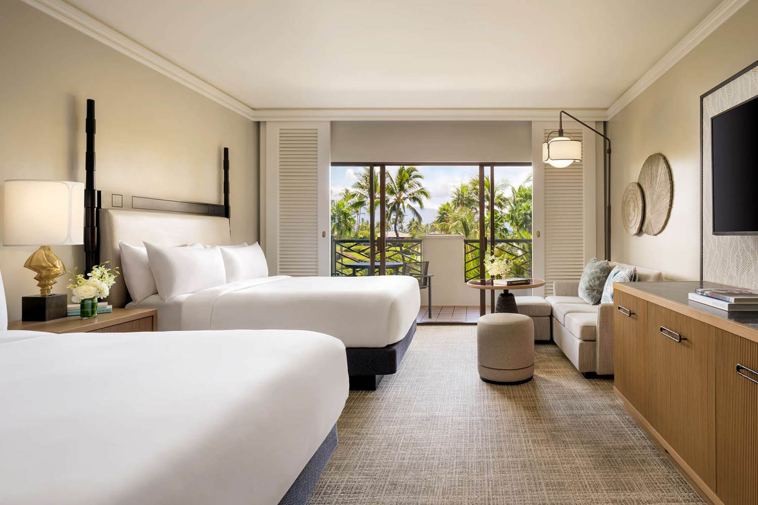 fairmont garden view queen/queen LuxuriaVacations