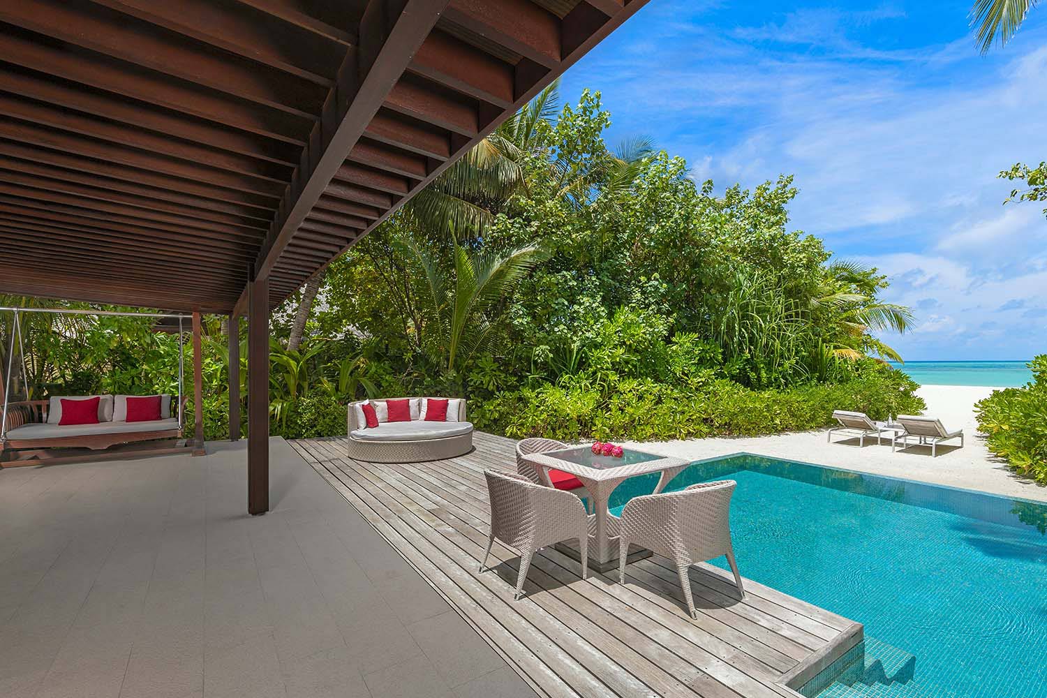 Family Beach Pool Villa LuxuriaVacations