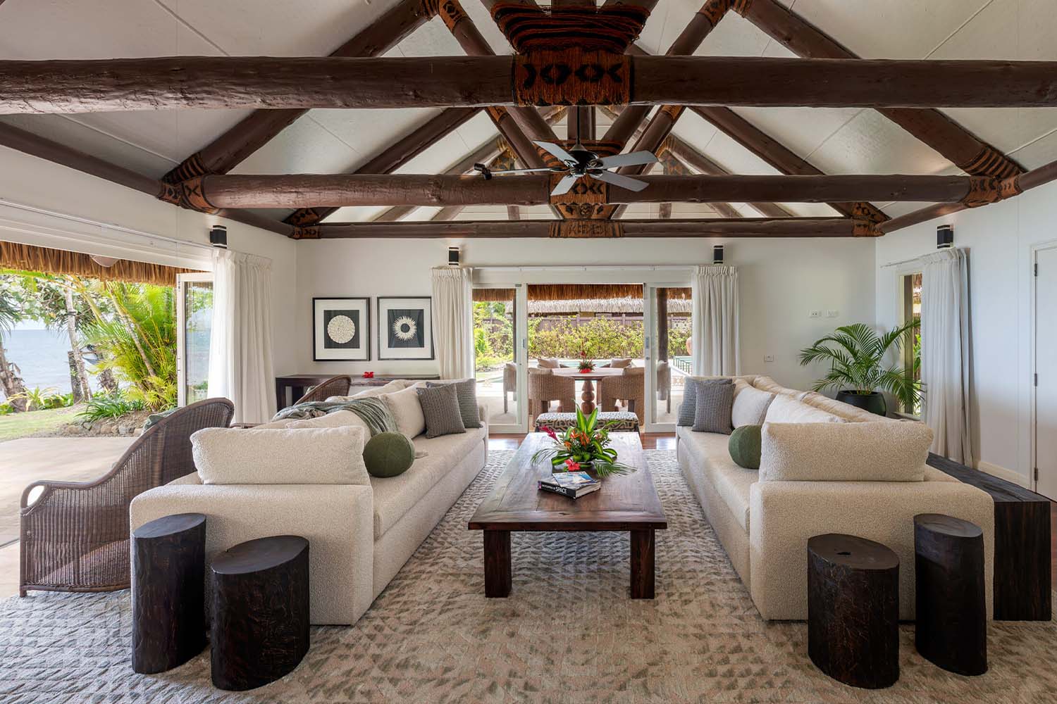 Four Bedroom Beachfront Pool Residence LuxuriaVacations