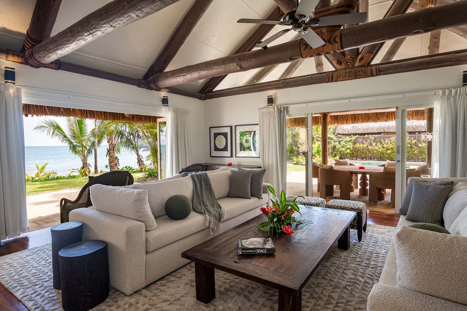 Four Bedroom Beachfront Pool Residence LuxuriaVacations