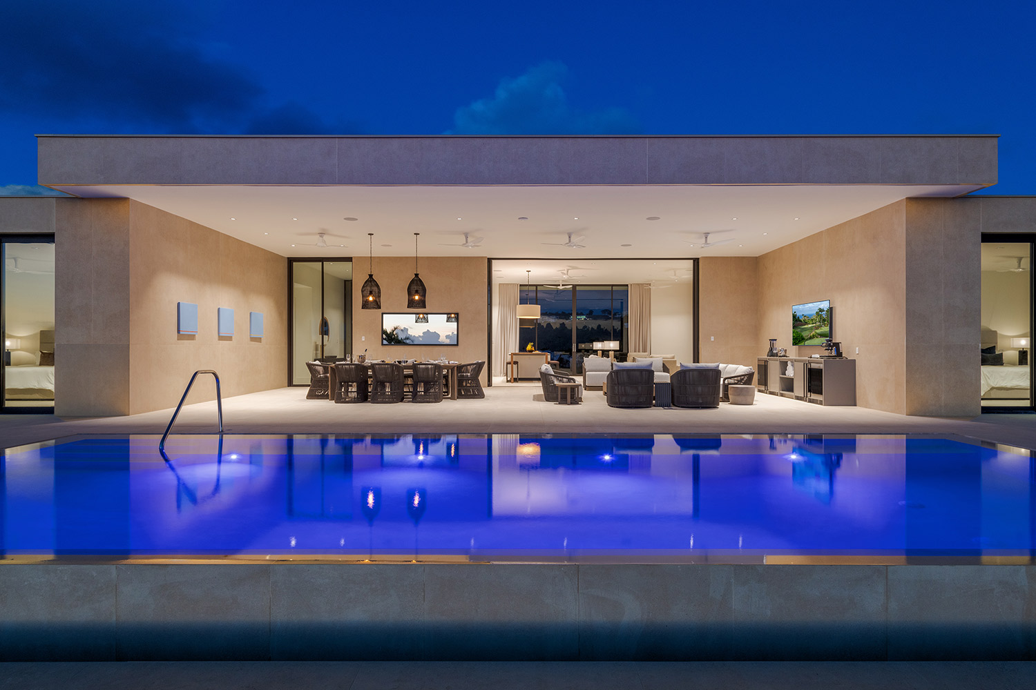 Four Bedroom Golf and Sea View Villa LuxuriaVacations