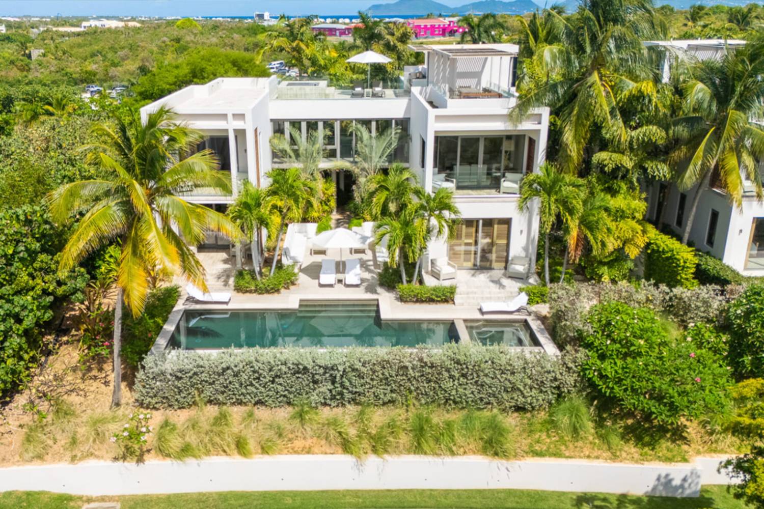 Four-Bedroom Ocean-View Hilltop Villa LuxuriaVacations