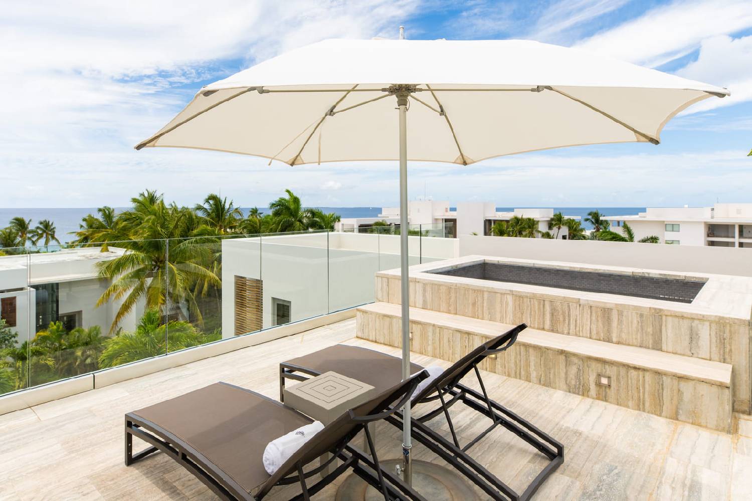 Four-Bedroom Ocean-View Hilltop Villa LuxuriaVacations