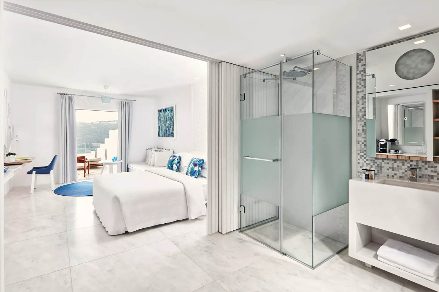 GRAND BLUE with Private Pool & Sea View LuxuriaVacations
