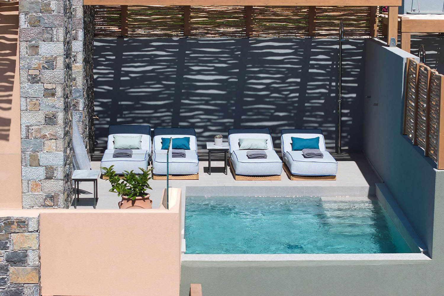 Grand Suite - Two Private Pools - Sea View LuxuriaVacations