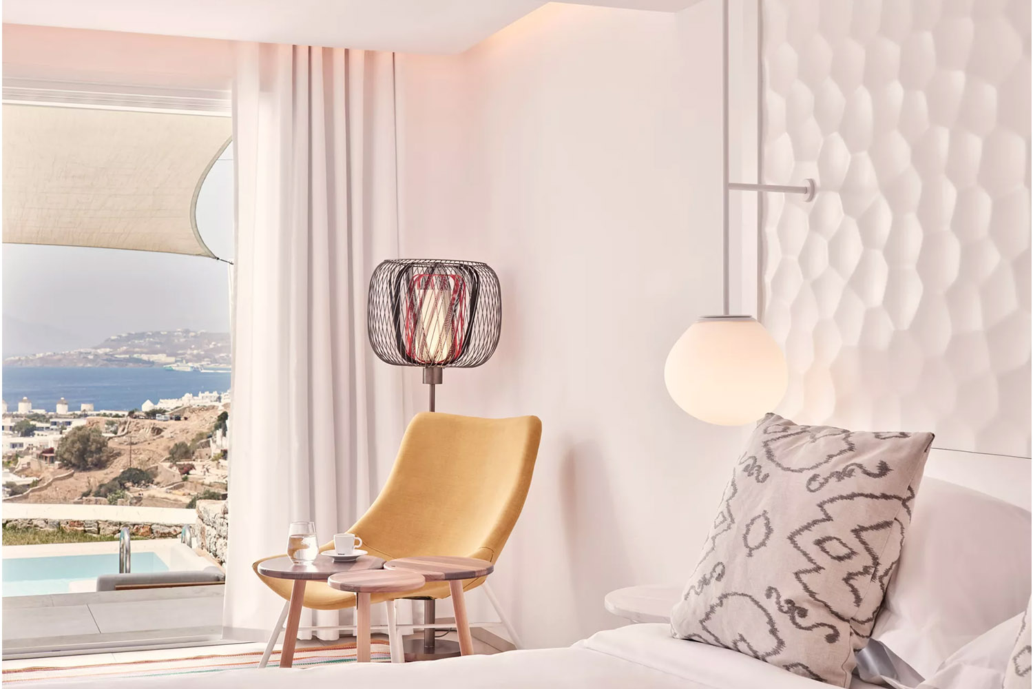 HORIZON Superior Room with Sea View & Private Pool LuxuriaVacations