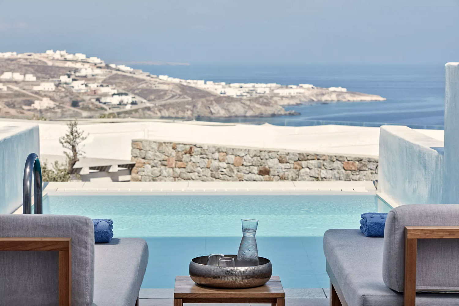 HORIZON Superior Room with Sea View & Private Pool LuxuriaVacations