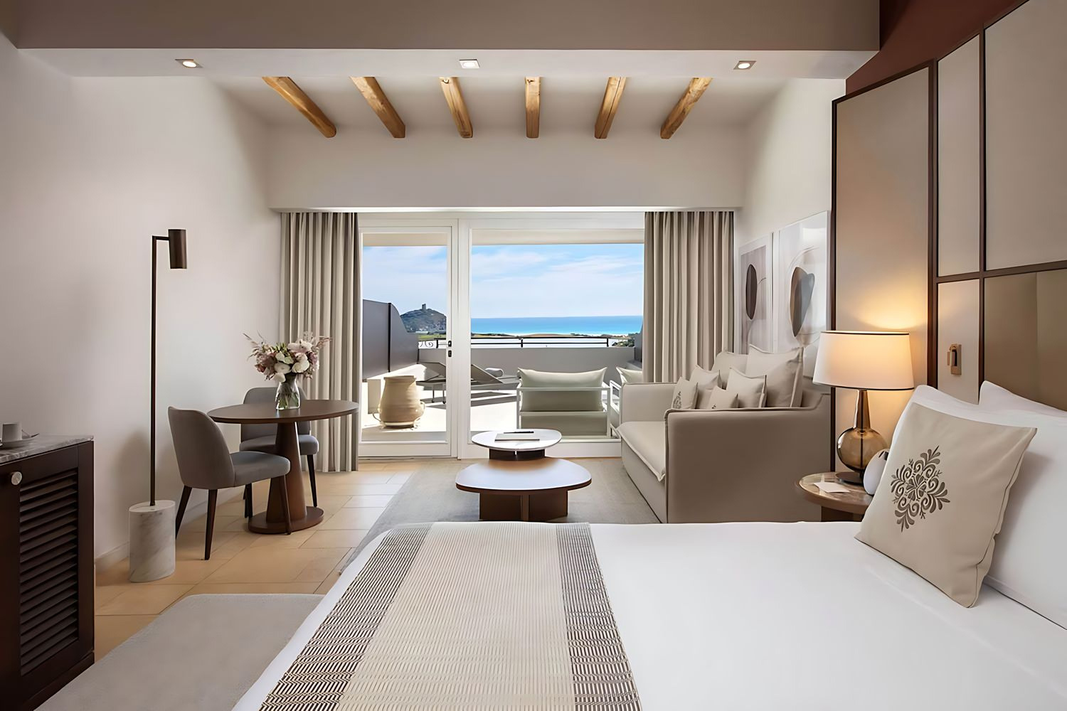 King Grand Deluxe Room with Sea View LuxuriaVacations