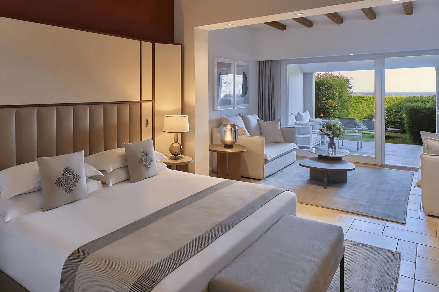 King Junior Suite with Private Garden LuxuriaVacations