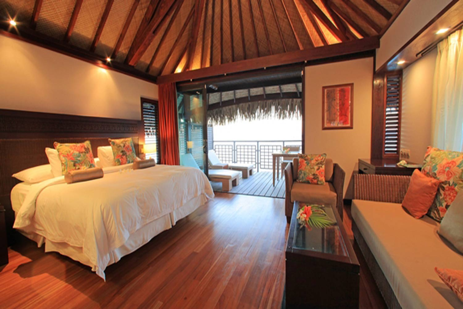 King Overwater Bungalow LuxuriaVacations