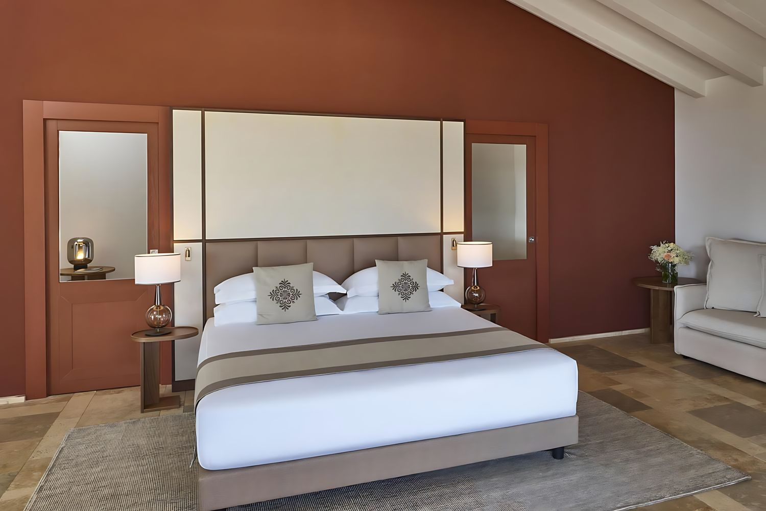 King Presidential Suite Sea View Shardana LuxuriaVacations