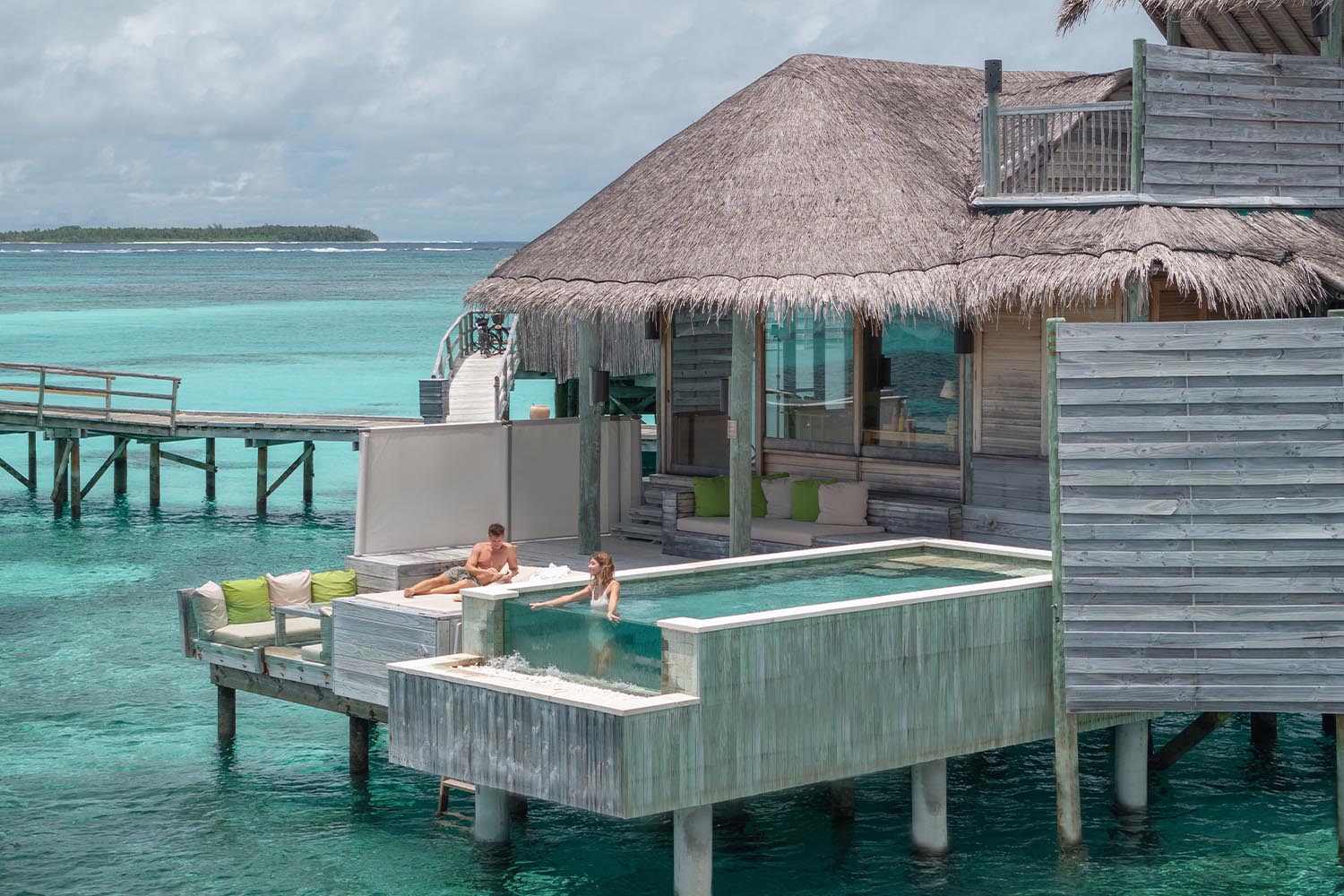 Laamu Water Villa with Pool LuxuriaVacations