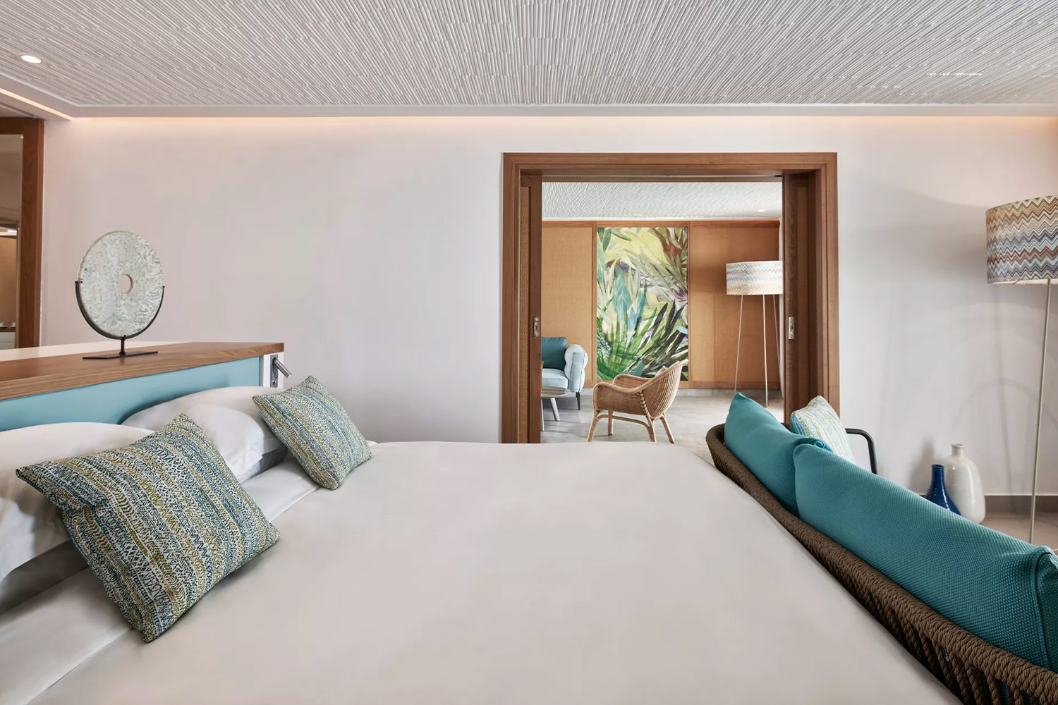 MEDITERRANEAN One Bedroom & Separate Living Room Sea View Suite with Private Infinity Pool & OutdoorJacuzzi LuxuriaVacations