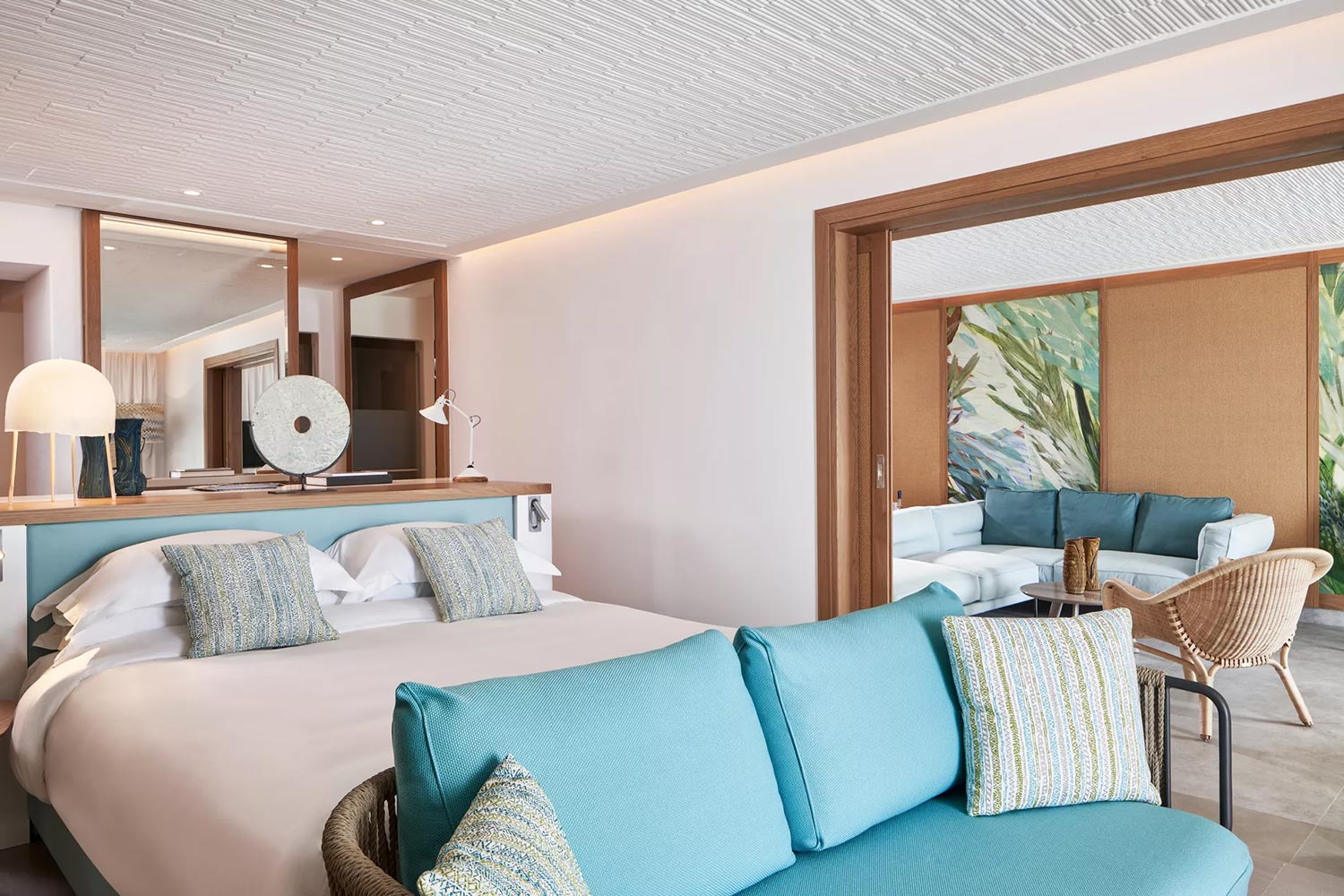 MEDITERRANEAN One Bedroom & Separate Living Room Sea View Suite with Private Infinity Pool & OutdoorJacuzzi LuxuriaVacations