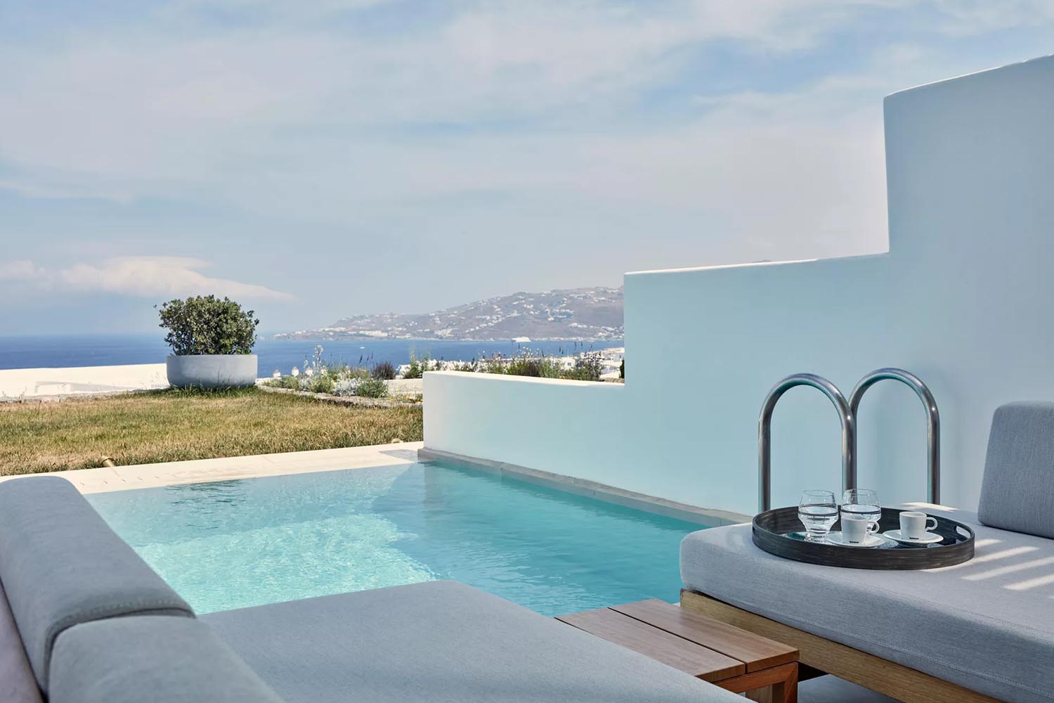 Naia Suite with Private Pool & direct Sea view LuxuriaVacations